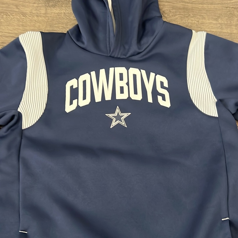 Dallas Cowboys Nike Therma Sideline Hoodie - Youth LARGE 14/16